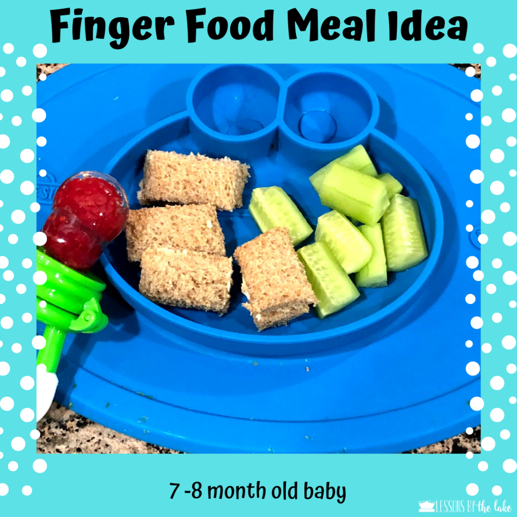 baby meals, 8 months old, finger food