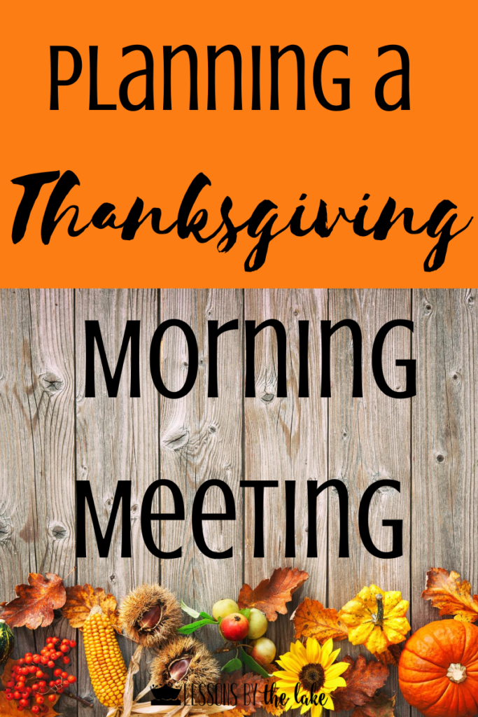 thanksgiving morning meeting